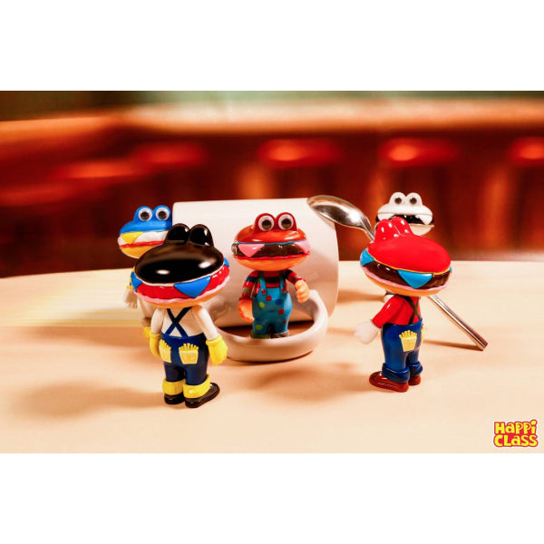 Happi Class - Burger kun blind box wave 1 (set of 16) 漢堡君