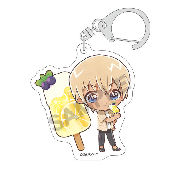 Detective Conan Trading Acrylic Key Ring Chara Peko Summer (Set of 9) 名偵探柯南 鎖匙扣 吊飾 掛飾