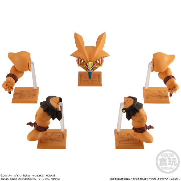 ANIME YU-GI-OH COLLECTION EX01 EXODIA W/O GUM 遊戲王 黑暗大法師 艾克佐迪亞