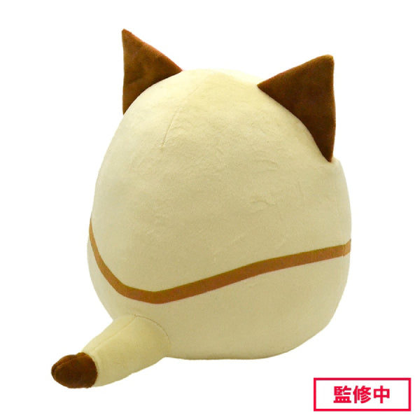 Monster Hunter Fuwatama Plush (Khezu / Felyne) 芒亨 魔物獵人 怪物獵人 (奇怪龍 (フルフル) / 艾路 (アイルー))