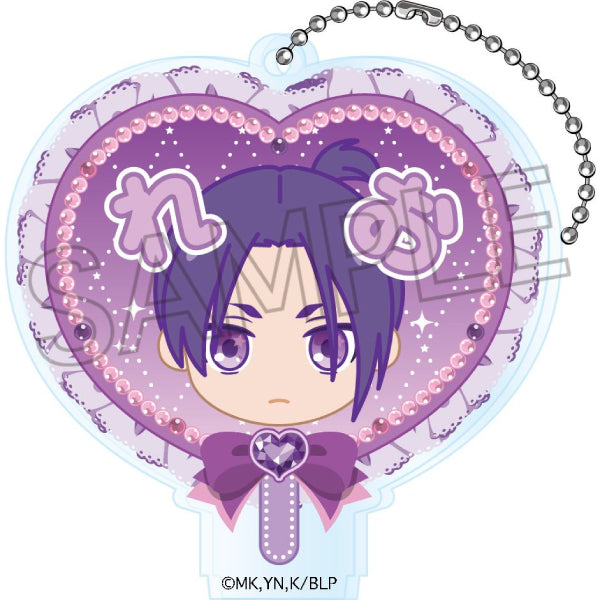 Blue Lock Oshinarabe Deco Fan Key Chain (Set of 8) 藍色監獄 鎖匙扣 掛飾 吊飾