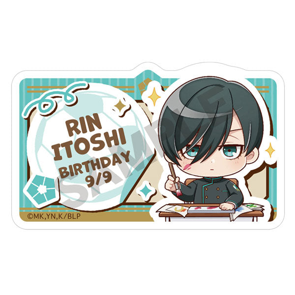 Blue Lock Trading Name Badge Style Acrylic Clip Puchikura (set of 8) 藍色監獄 Blue Lock 夾