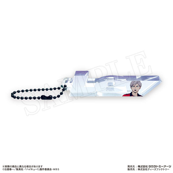 Haikyu!! Trading Name Block Key Ring Vol.1 (Set of 8) 排球少年 鎖匙扣 吊飾 掛飾