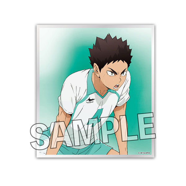 Haikyuu! ! Trading glitter colored paper BOX 2 (set of 12) 排球少年 色紙 shikishi