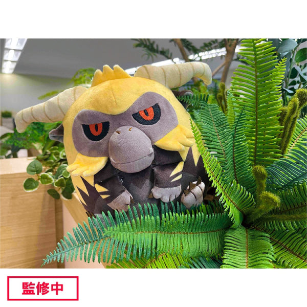 Monster Hunter Fuwatama Plush (Mizutsune / Furious Rajang) 芒亨 魔物獵人 怪物獵人 (泡狐龍 (タマミツネ) / 激昂金獅子 (激昂したラージャン))