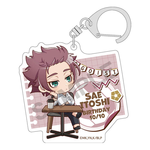 Blue Lock Trading Acrylic Key Chain Puchikura (set of 8) 藍色監獄 Blue Lock 鎖匙扣 吊飾 掛飾