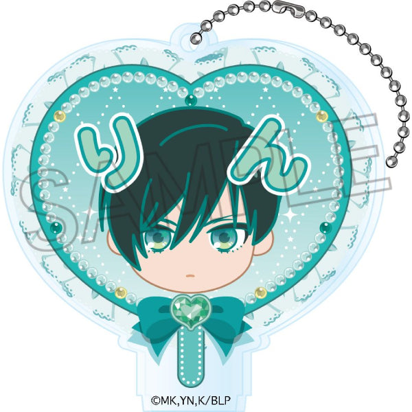 Blue Lock Oshinarabe Deco Fan Key Chain (Set of 8) 藍色監獄 鎖匙扣 掛飾 吊飾