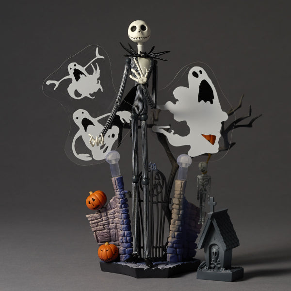 Legacy OF Revoltech Jack Skellington ver. 1.5 怪誕城之夜 南瓜王 傑克 史克林頓