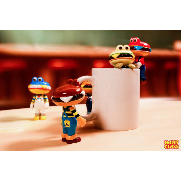 Happi Class - Burger kun blind box wave 1 (set of 16) 漢堡君