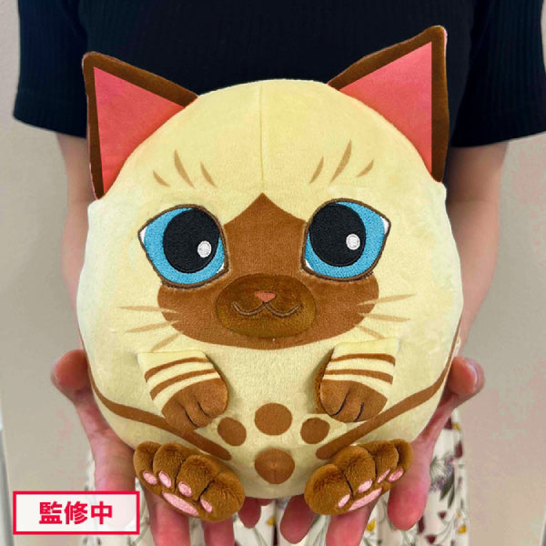 Monster Hunter Fuwatama Plush (Khezu / Felyne) 芒亨 魔物獵人 怪物獵人 (奇怪龍 (フルフル) / 艾路 (アイルー))