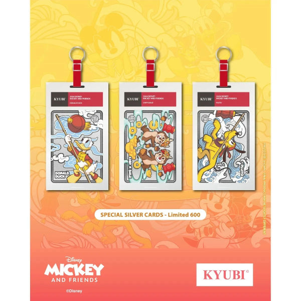 KYUBI Metal Card Collection - Mickey and Friends 米奇與朋友們 收藏卡