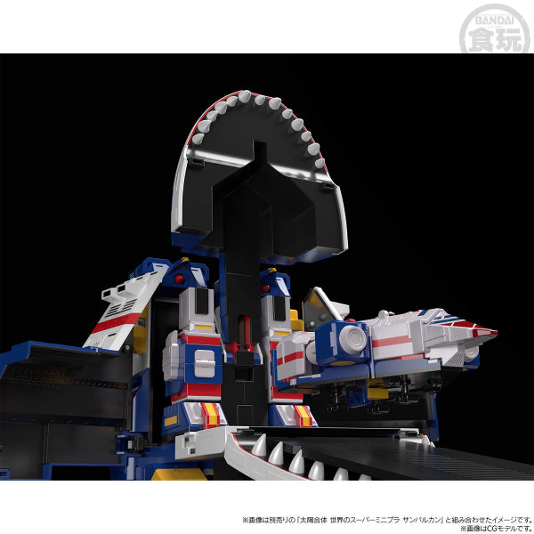 SUPER MINIPLA BIG SCALE JAGUAR VULCAN W/O RAMUNE 太陽戰隊 太陽火神 美洲虎火神號