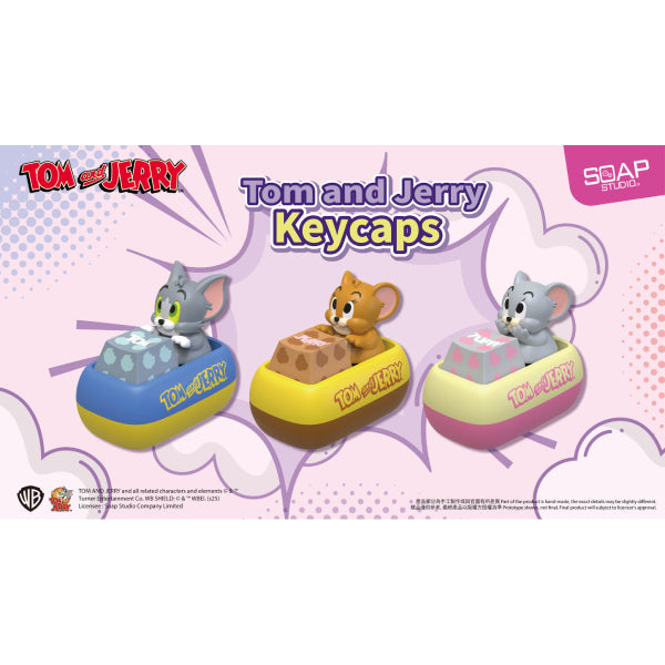 Tom and Jerry Keycaps (box of 8) 貓和老鼠 鍵帽
