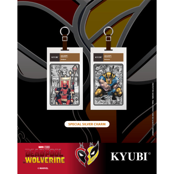 KYUBI Charm Collection Series 4 - Deadpool & Wolverine MARVEL 死侍 金鋼狼