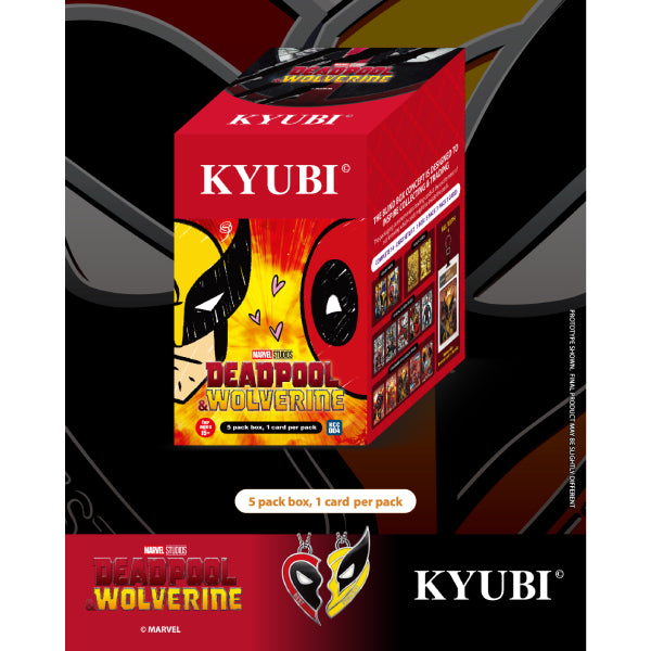 KYUBI Charm Collection Series 4 - Deadpool & Wolverine MARVEL 死侍 金鋼狼