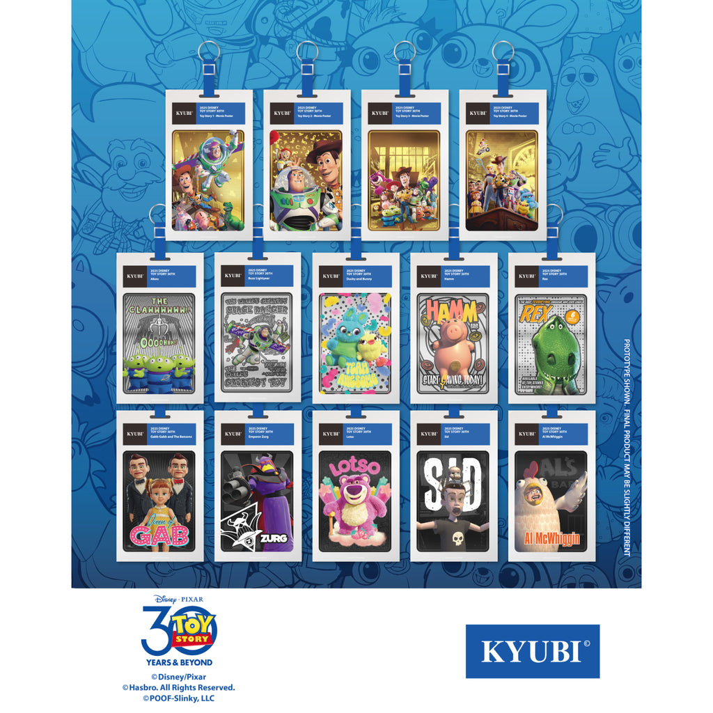 KYUBI Charm Collection Series 6 - Toy Story 30th anniversary (box of 5) 反斗奇兵30周年