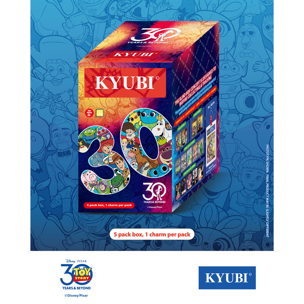 KYUBI Charm Collection Series 6 - Toy Story 30th anniversary (box of 5) 反斗奇兵30周年