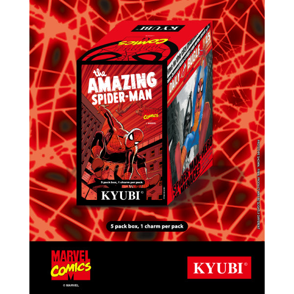 KYUBI Charm Collection Series 5 - The Amazing Spider-man 蜘蛛俠與眾惡人