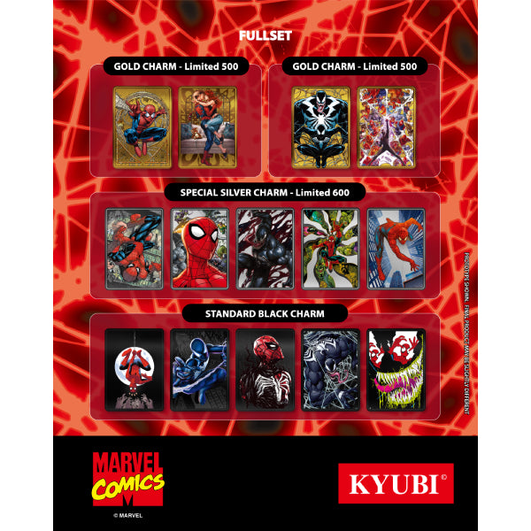 KYUBI Charm Collection Series 5 - The Amazing Spider-man 蜘蛛俠與眾惡人