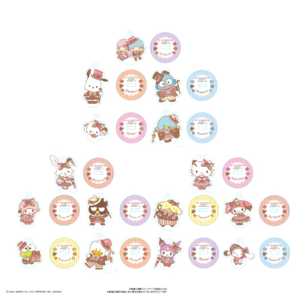 SANRIO CHARACTERS ACRYLIC STAND GUMMY (box of 12) 立牌