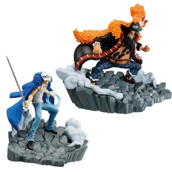 ONE PIECE SENKOZEKKEI (TRAFALGAR LAW / MARSHALL D. TEACH) 海賊王 戰光絕景 羅 黑鬍子 狄切