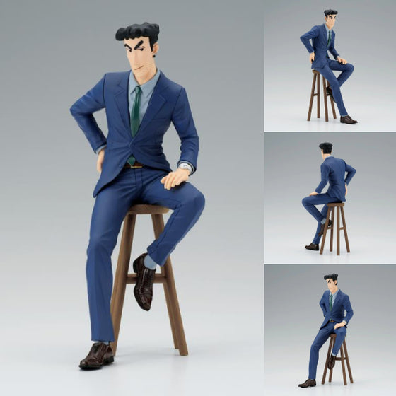 CRAYON SHINCHAN FIGURE HIROSHI NOHARA 蠟筆小新 野原廣志