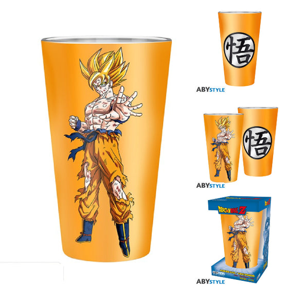 DRAGON BALL - Large Glass - 400ml - Goku Super Saiyan 龍珠 孫悟空 杯