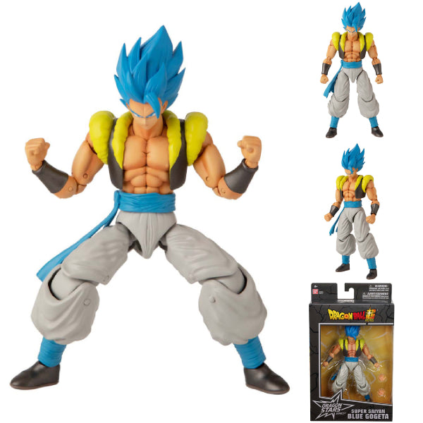 DRAGON STARS POSEABLE FIGURE SUPER SAIYAN BLUE GOGETA 龍珠 格比達 悟達爾 ゴジータ