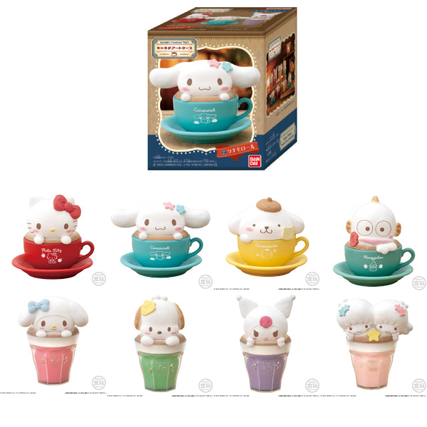 SANRIO CHARACTER LATTE ART CASE W/O GUM (set of 8) 三麗鷗