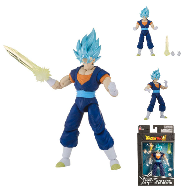DRAGON STARS POSEABLE FIGURE SUPER SAIYAN BLUE VEGITO 龍珠 比古洛 達洛特 ベジット