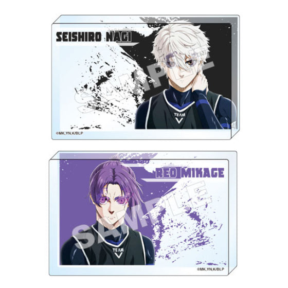 Blue Lock Acrylic Block (Seishiro Nagi / Reo Mikage) 藍色監獄 亞加力磚 擺設 凪誠士郎 御影玲王