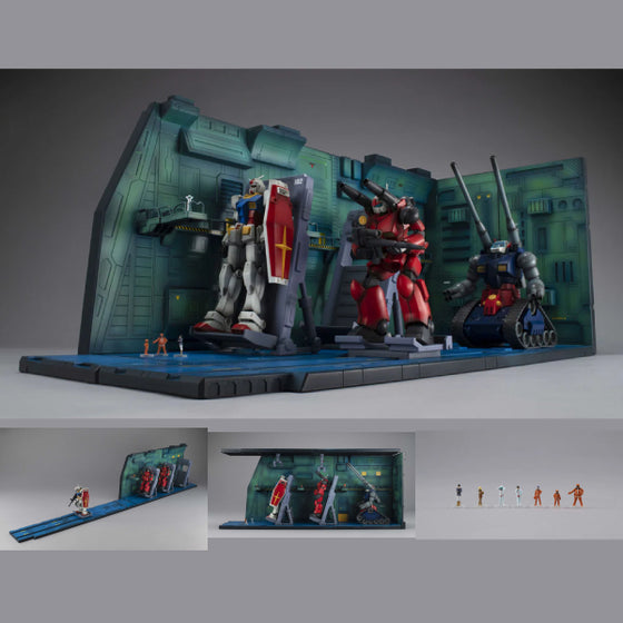 Realistic Model Series Mobile Suit Gundam (For 1/144 HG series) White Base Catapult Deck  ANIME EDITION 機動戰士 高達 太空母艦 木馬號 白色基地 彈射甲板