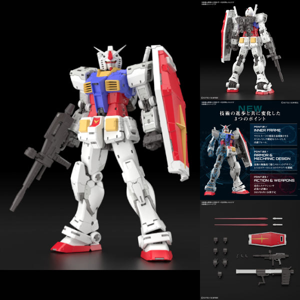 RG 1/144 RX-78-2 GUNDAM Ver.2.0 機動戰士 高達 元祖