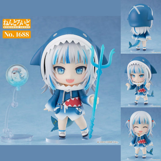 1688 Nendoroid Gawr Gura 黏土人 噶嗚 古拉 がうる・ぐら