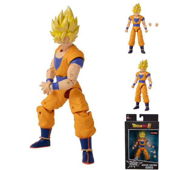 DRAGON STARS POSEABLE FIGURE SUPER SAIYAN GOKU VERSION 2 龍珠 孫悟空