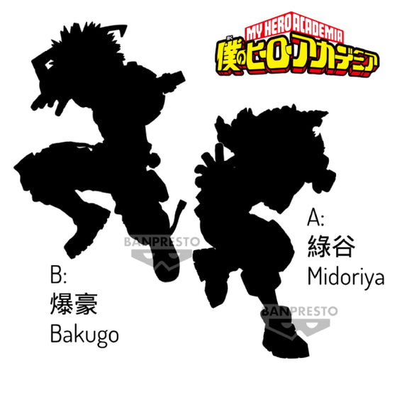 MY HERO ACADEMIA FIGURE IZUKU MIDORIYA･KATSUKI BAKUGO ver.2 (A: IZUKU MIDORIYA / B: KATSUKI BAKUGO) 我的英雄學院 綠谷出久 DEKU 爆豪勝己