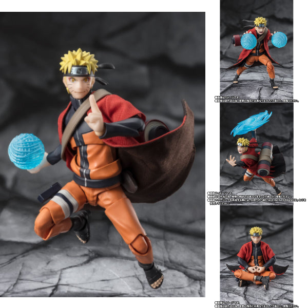 S.H.Figuarts NARUTO UZUMAKI [SENNIN MODE] Savior of Konoha 火影忍者 渦卷鳴門 漩渦鳴人 仙人模式 sage SHF
