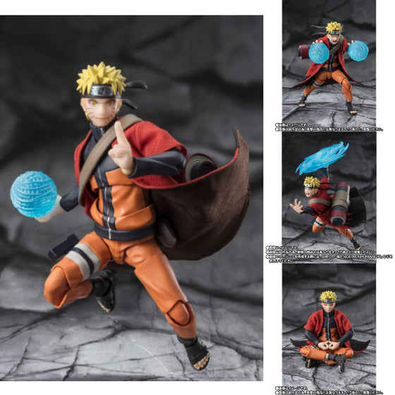 S.H.Figuarts NARUTO UZUMAKI [SENNIN MODE] Savior of Konoha 火影忍者 渦卷鳴門 漩渦鳴人 仙人模式 sage SHF