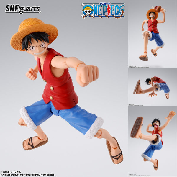 S.H.Figuarts MONKEY.D.LUFFY -ROMANCE DAWN- 海賊王 路飛 SHF