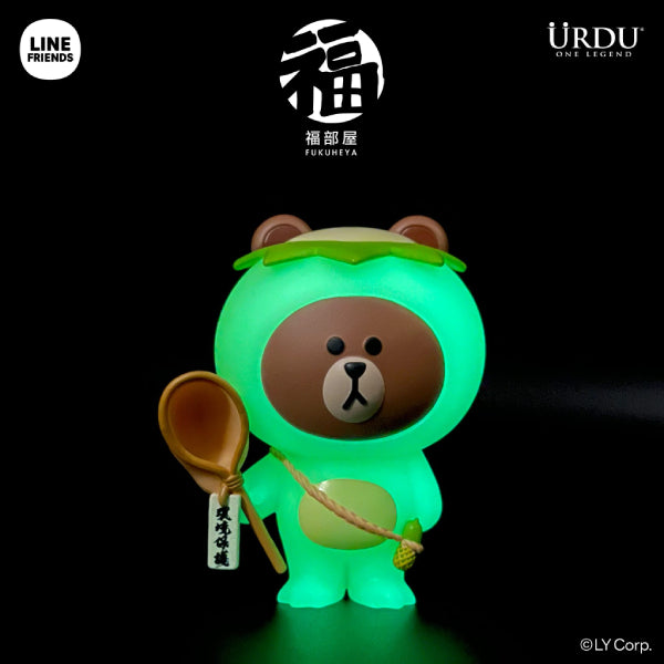 Urdu - Fukuheya Good Luck Brown Series 2 (box of 6) 福部屋 狸貓 河童 Line Friends