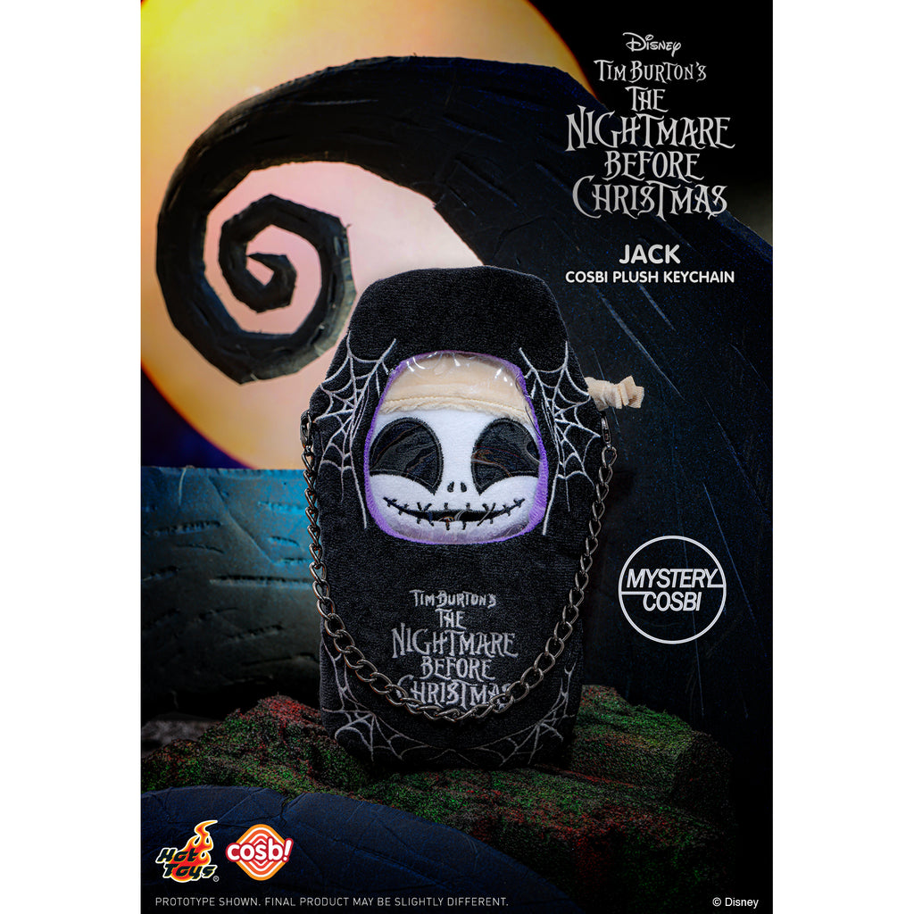 Hot Toys - The Nightmare Before Christmas Cosbi Plush Keychain Collection (set of 6) 怪誕城之夜 傑克