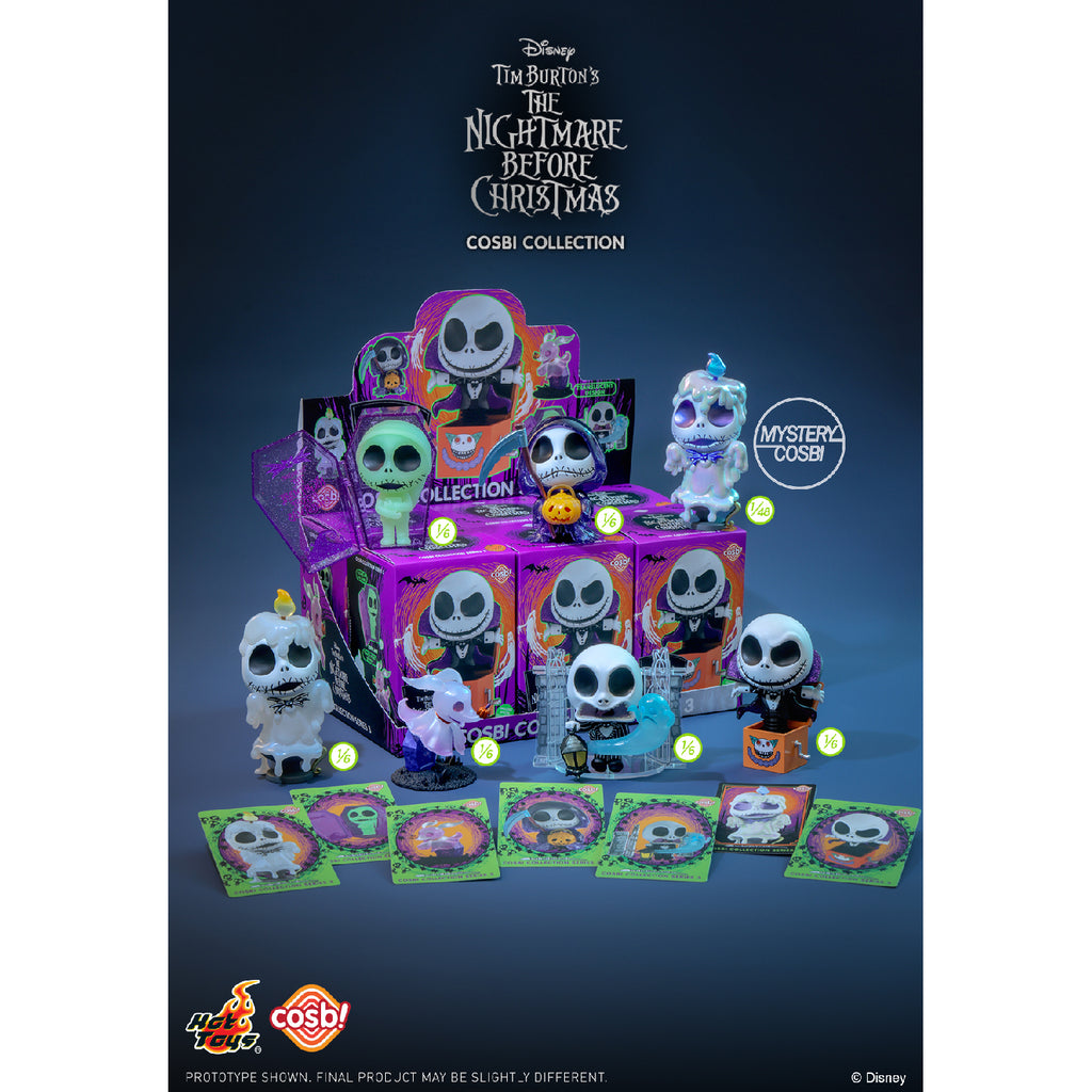 Hot Toy - The Nightmare Before Christmas Cosbi Collection series 3 (set of 6) 怪誕城之夜