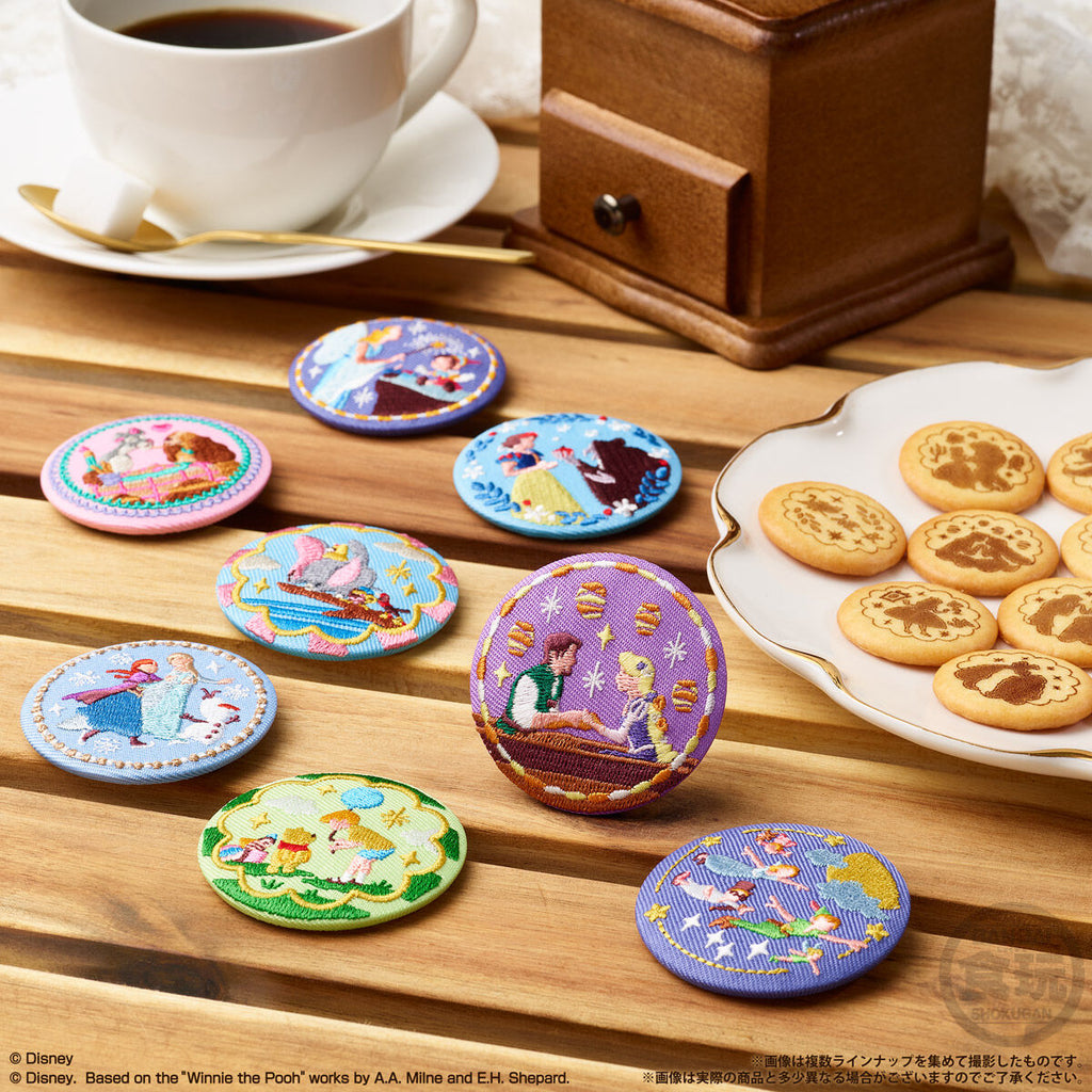 Disney Characters Embroidered Biscuit Badge vol. 1 (pack of 12) 迪士尼 刺繡 襟章