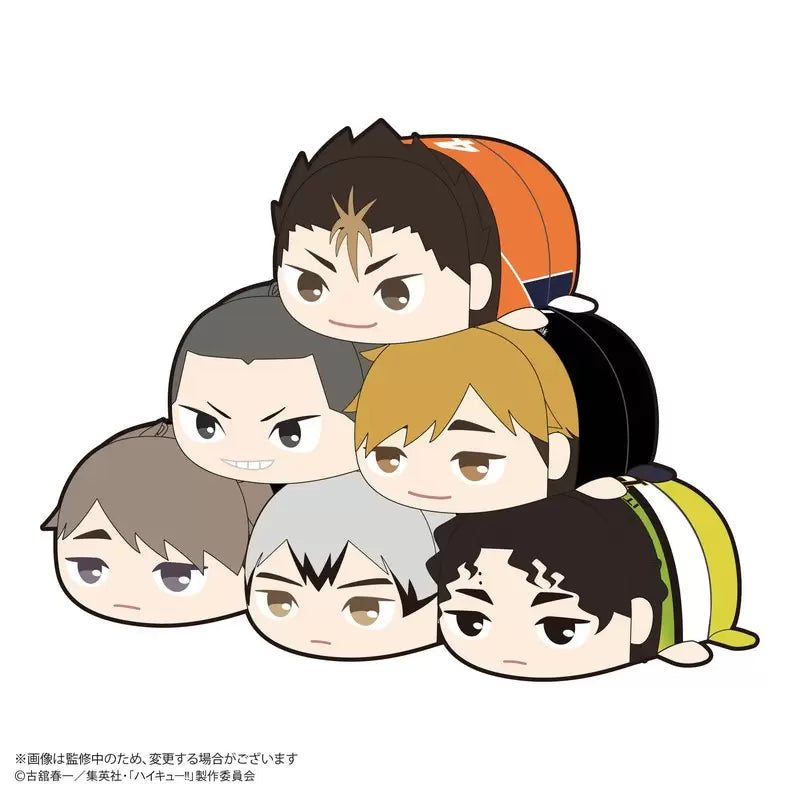 Haikyu!! PoteKoro Mascot 3 (set of 6) 排球少年 趴趴 吊飾