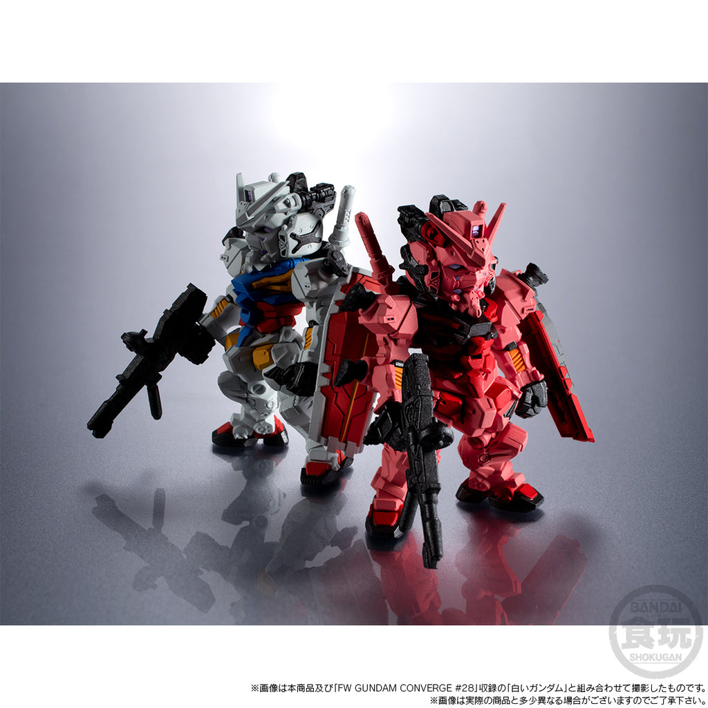 FW GUNDAM CONVERGE CORE RED GUNDAM SET W/O GUM 機動戰士 紅色 高達