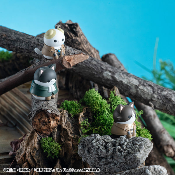 MEGA CAT PROJECT Attack on Titan Attack on Tinyan Gathering Scout Regiment danyan！(set of 8) (2026 Jan Resale ver.) 進擊的巨人