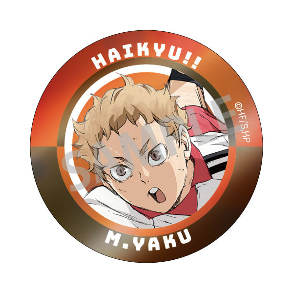Haikyu!! Trading Metallic Can Badge (set of 10) 排球少年 襟章 徽章