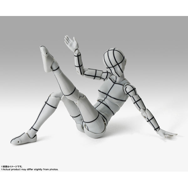 S.H.Figuarts Sports- Edition -WIRE FRAME- (Gray Color Ver.) (BODY KUN/ BODY CHAN) 素體君 素體醬 運動