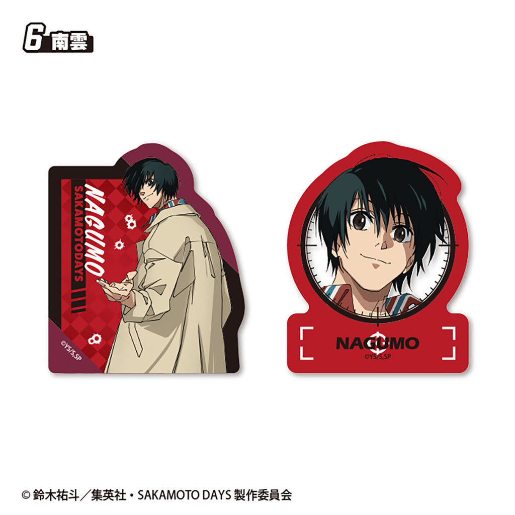 SAKAMOTO DAYS W Die-cut Clear Stickers (set of 15) 坂本日常