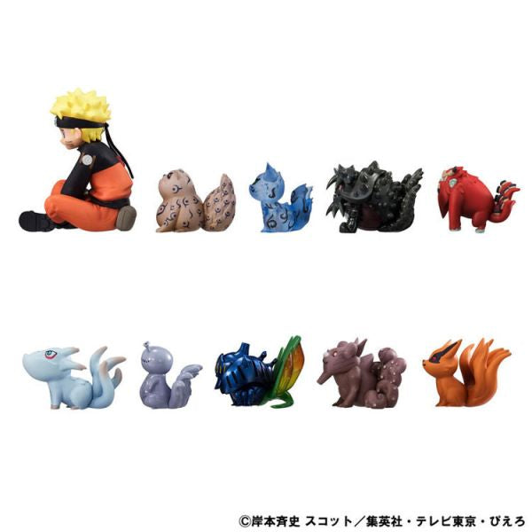 G.E.M. Series GAIDEN NARUTO SHIPPUDEN UZUMAKI NARUTO & BIJU SET 火影 漩渦鳴人 尾獸
